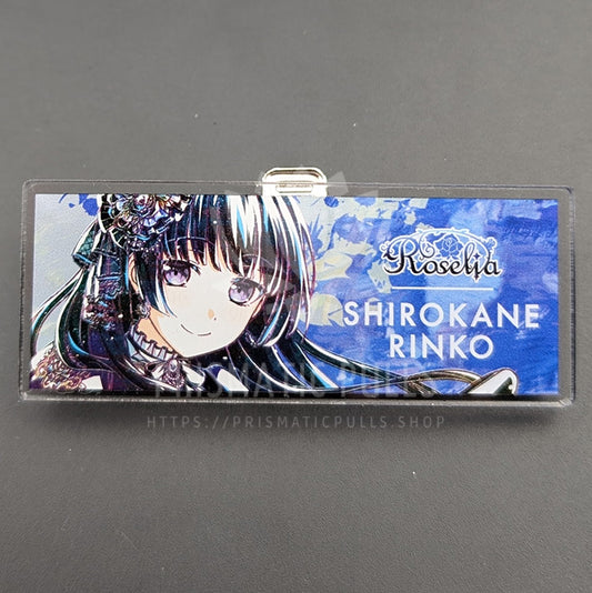 BanG Dream! × Ani-Art - Acrylic Badge - Rinko Shirokane (Vol. 5)