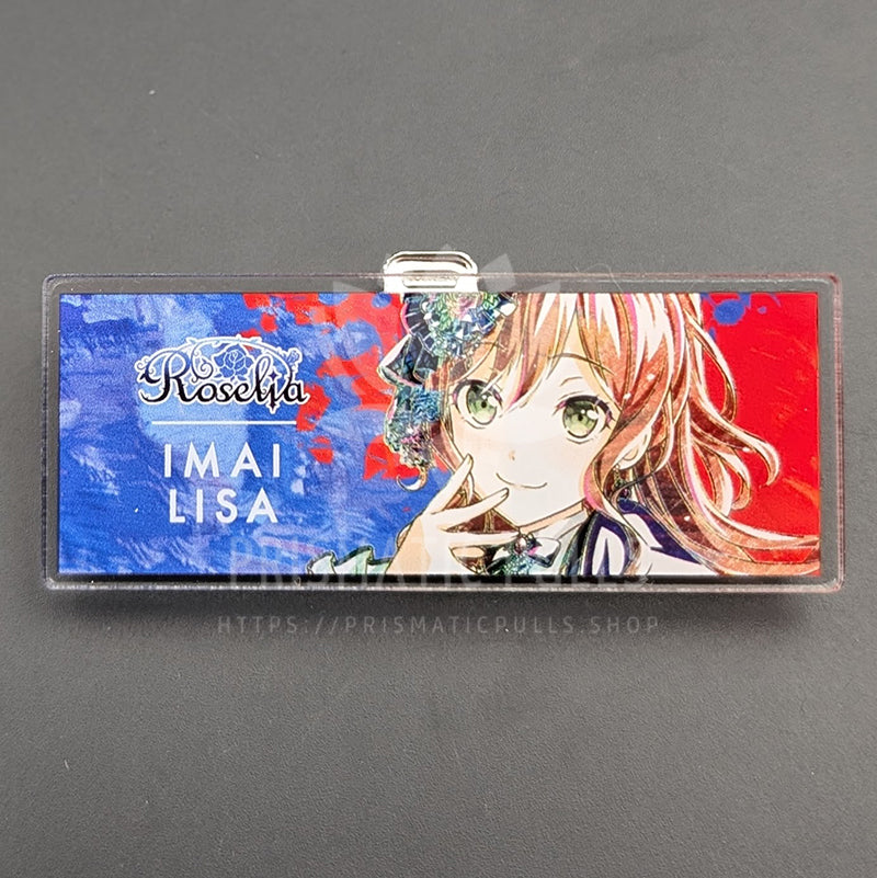BanG Dream! × Ani-Art - Acrylic Badge - Lisa Imai (Vol. 5)