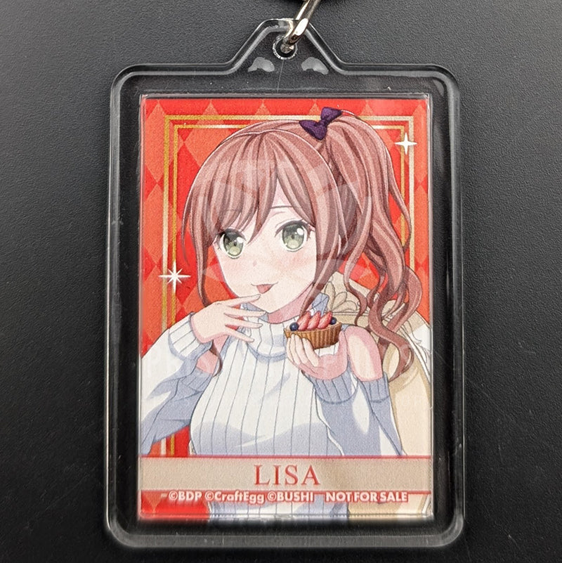 BanG Dream! - Double-Sided Acrylic Keychain - Lisa Imai & Hina Hikawa (Sweets×Flower Tea Party! ver.)