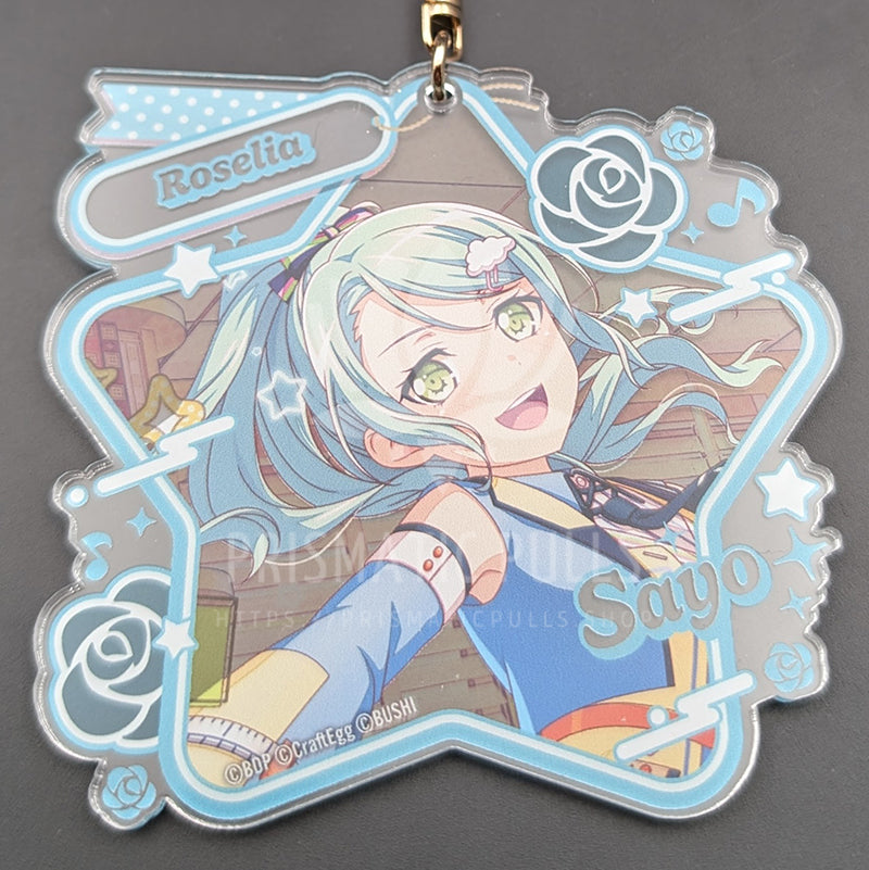 BanG Dream! - Large Star Acrylic Keychain - Sayo Hikawa ("Teach Me♪ Hina-chan-sensei")