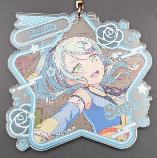 BanG Dream! - Large Star Acrylic Keychain - Sayo Hikawa ("Teach Me♪ Hina-chan-sensei")