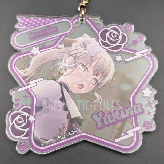 BanG Dream! - Large Star Acrylic Keychain - Yukina Minato ("Briar Road ~A Nocturne for Today~")