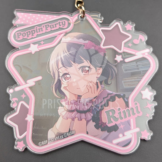 BanG Dream! - Large Star Acrylic Keychain - Rimi Ushigome ("When the Bakery Lights Dim")