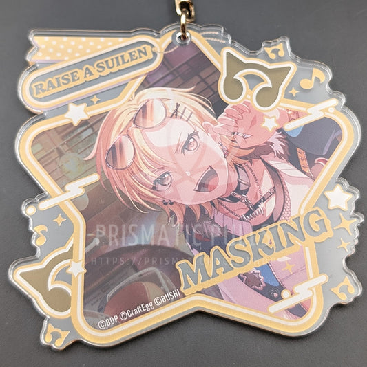 BanG Dream! - Large Star Acrylic Keychain - MASKING (Masuki Sato) ("Dash!!→My Dear")