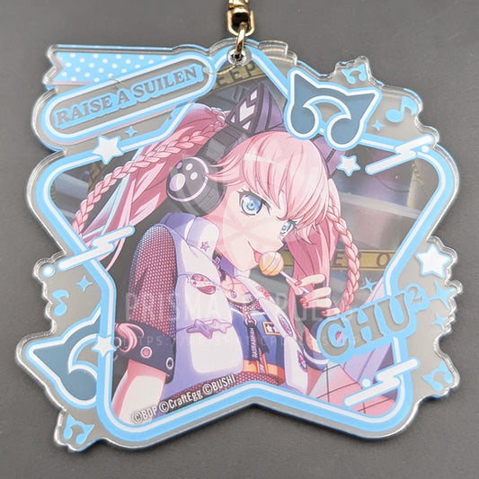 BanG Dream! - Large Star Acrylic Keychain - CHU² ("From the Past")