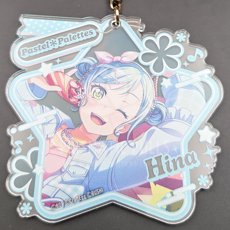 BanG Dream! - Large Star Acrylic Keychain - Hina Hikawa ("Goodnight, Sentimental")