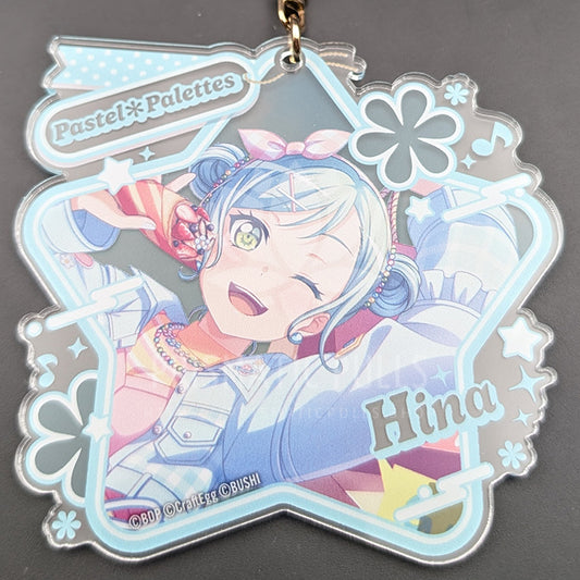 BanG Dream! - Large Star Acrylic Keychain - Hina Hikawa ("Goodnight, Sentimental")