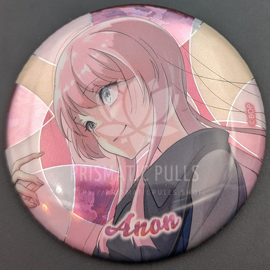 BanG Dream! MyGO!!!!! "Wandering Desire" LIVE - Hologram Can Badge - Anon Chihaya (ZEPP TOUR 2024)
