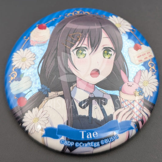 BanG Dream! - Hologram Can Badge - Tae Hanazono (Sweets×Flower Tea Party! ver.)