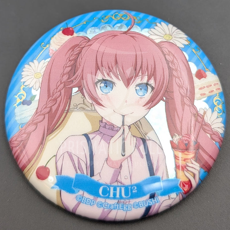 BanG Dream! - Hologram Can Badge - CHU² (Chiyu Tamade) (Sweets×Flower Tea Party! ver.)