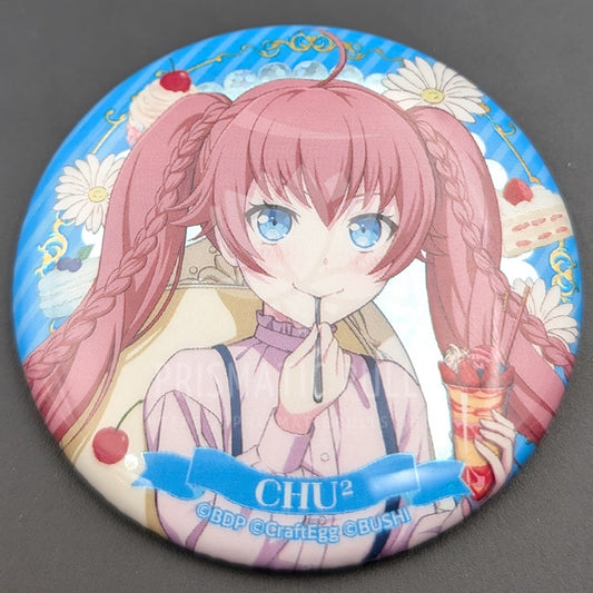 BanG Dream! - Hologram Can Badge - CHU² (Chiyu Tamade) (Sweets×Flower Tea Party! ver.)