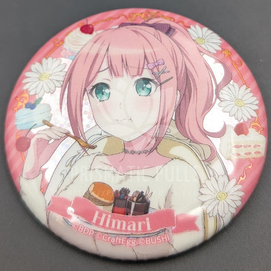 BanG Dream! - Hologram Can Badge - Himari Uehara (Sweets×Flower Tea Party! ver.)