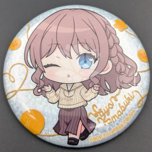 BanG Dream! - Winter 2023 Can Badge - Saya Yamabuki (Chibi ver.)