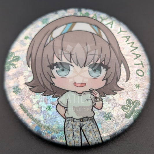 BanG Dream! - Summer 2023 Can Badge - Maya Yamato (Chibi ver.)