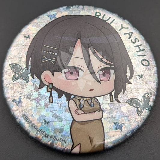 BanG Dream! - Summer 2023 Can Badge - Rui Yashio (Chibi ver.)