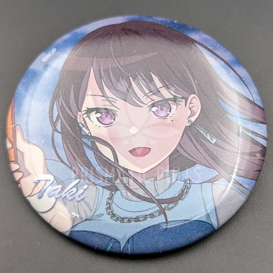 BanG Dream! - Can Badge - Taki Shina (Comic Market 103 ver.)