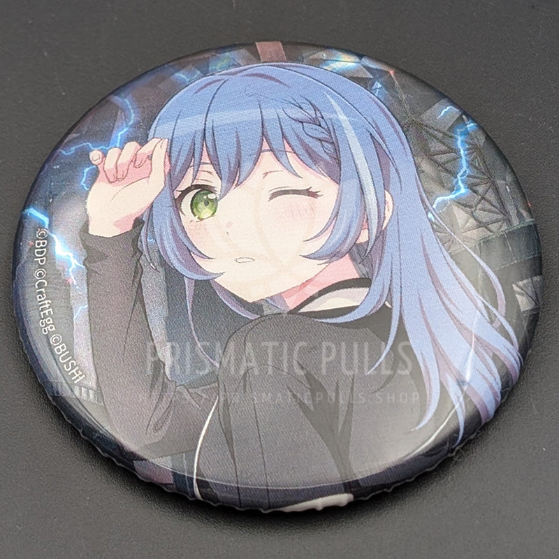 BanG Dream! 12th☆LIVE - Hologram Can Badge - LOCK (Rokka Asahi)