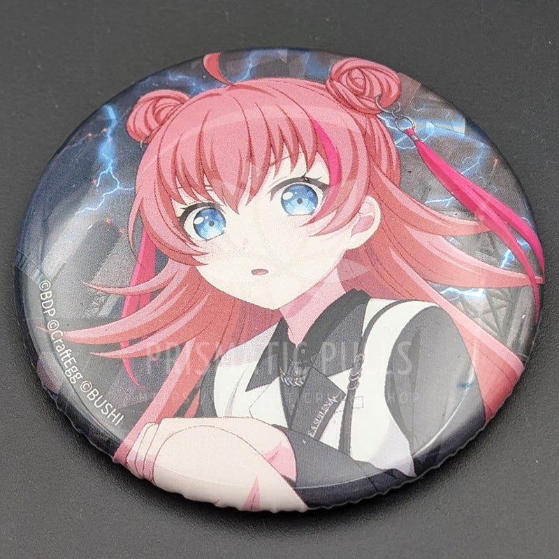 BanG Dream! 12th☆LIVE - Hologram Can Badge - CHU² (Chiyu Tamade)