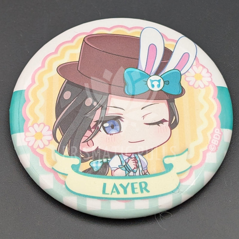 BanG Dream! - Animate Cafe 2024 Can Badge - LAYER (Rei Wakana)