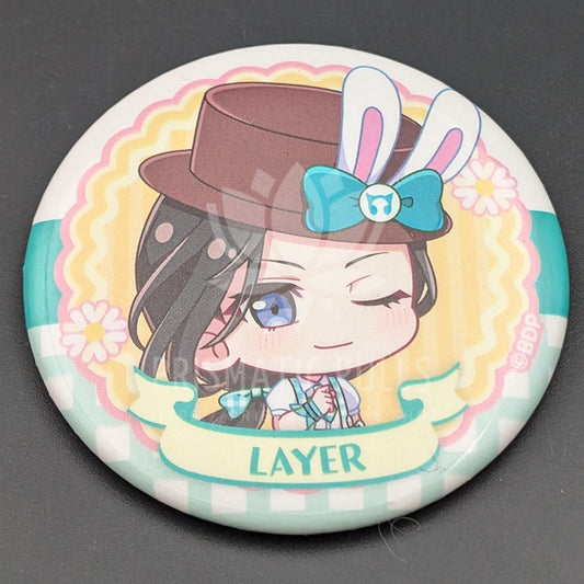 BanG Dream! - Animate Cafe 2024 Can Badge - LAYER (Rei Wakana)