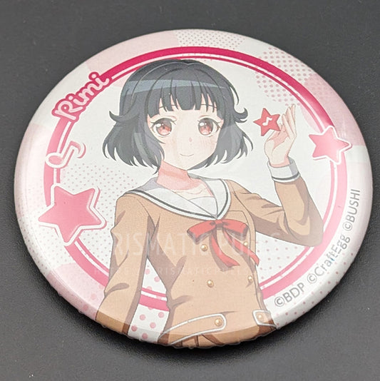 BanG Dream! - Can Badge - Rimi Ushigome (Happy Days ver.)