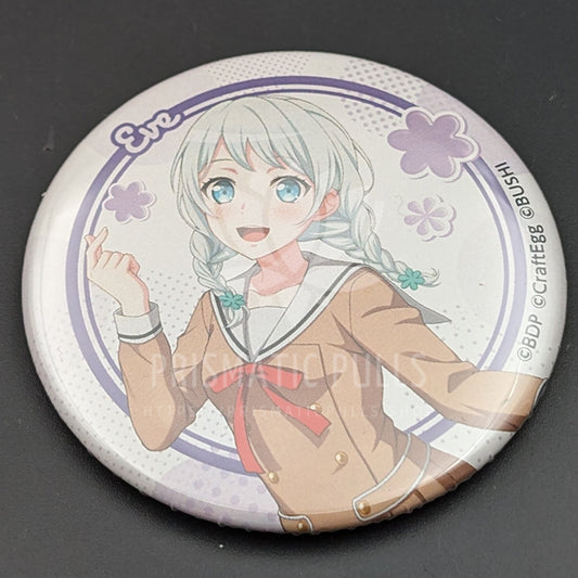 BanG Dream! - Can Badge - Eve Wakamiya (Happy Days ver.)