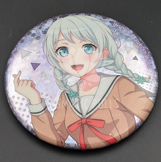 BanG Dream! - Can Badge - Eve Wakamiya (Happy Days ver.) [Hologram ver.]
