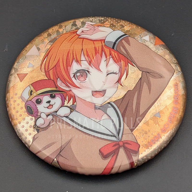 BanG Dream! - Can Badge - Hagumi Kitazawa (Happy Days ver.) [Hologram ver.]