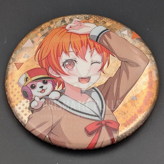 BanG Dream! - Can Badge - Hagumi Kitazawa (Happy Days ver.) [Hologram ver.]