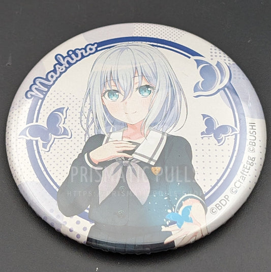 BanG Dream! - Can Badge - Mashiro Kurata (Happy Days ver.)