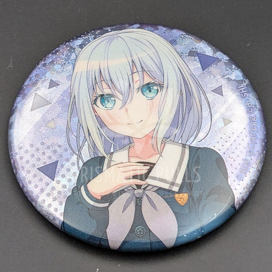 BanG Dream! - Can Badge - Mashiro Kurata (Happy Days ver.) [Hologram ver.]