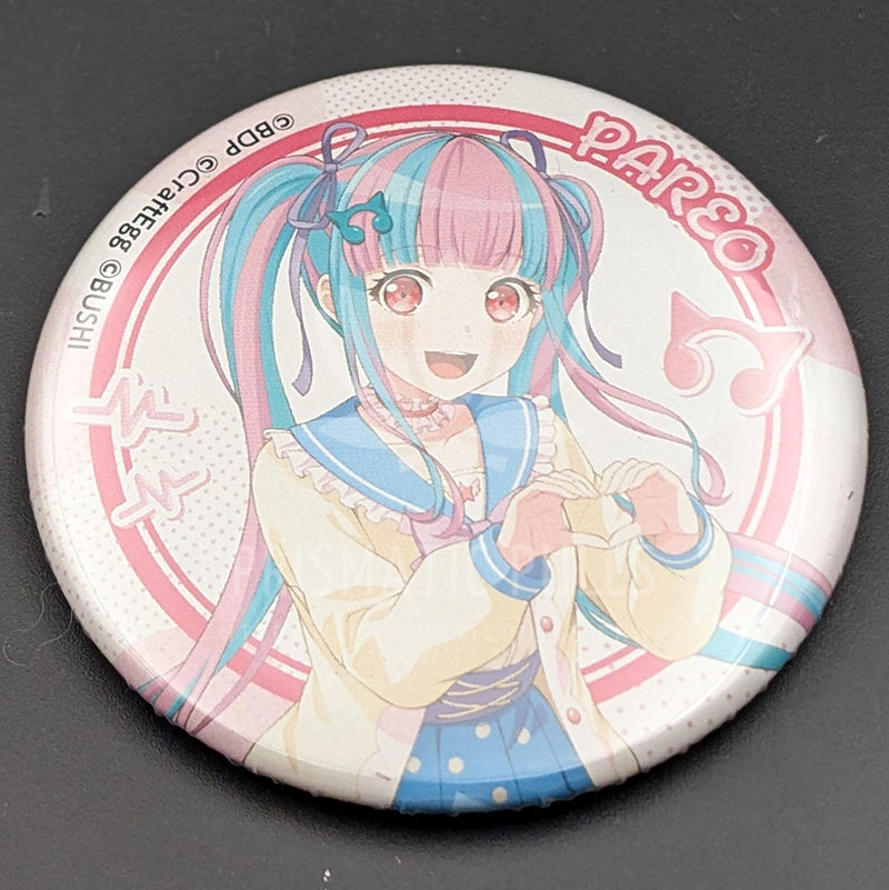 BanG Dream! - Can Badge - PAREO (Reona Nyubara) (Happy Days ver.)