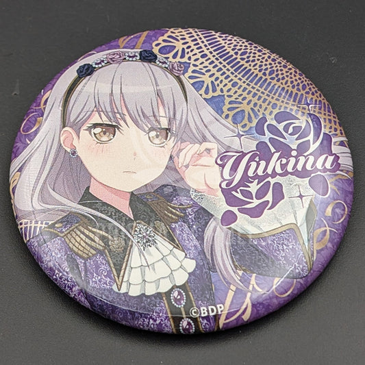 BanG Dream! Roselia "Rosenchor" LIVE - Can Badge - Yukina Minato