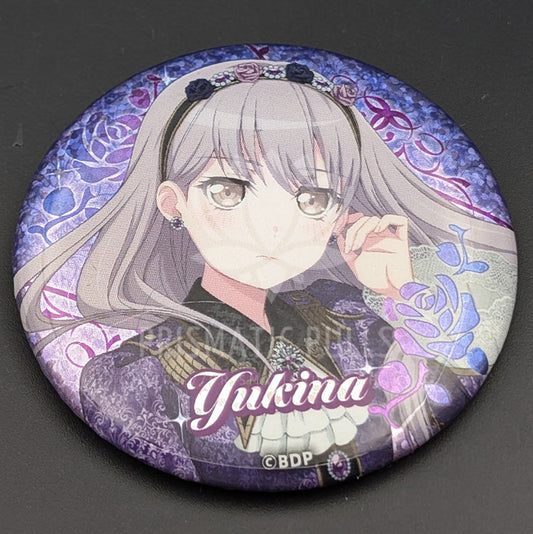 BanG Dream! Roselia "Rosenchor" LIVE - Hologram Can Badge - Yukina Minato