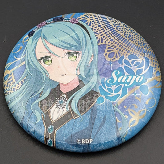 BanG Dream! Roselia "Rosenchor" LIVE - Can Badge - Sayo Hikawa
