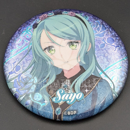 BanG Dream! Roselia "Rosenchor" LIVE - Hologram Can Badge - Sayo Hikawa