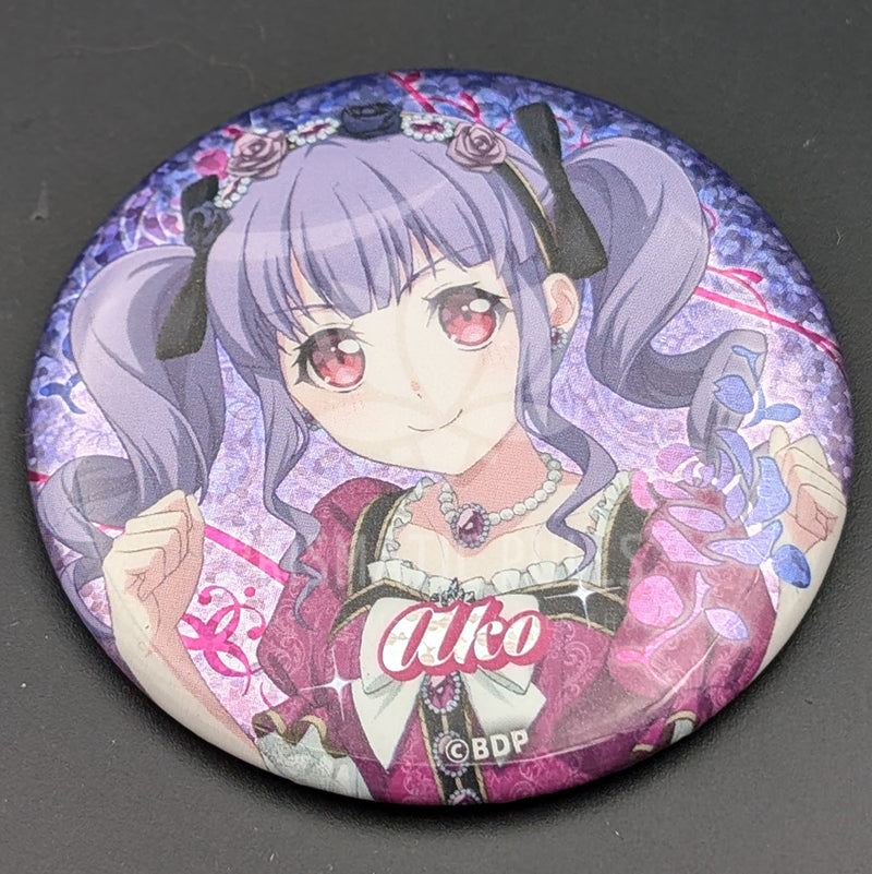 BanG Dream! Roselia "Rosenchor" LIVE - Hologram Can Badge - Ako Udagawa