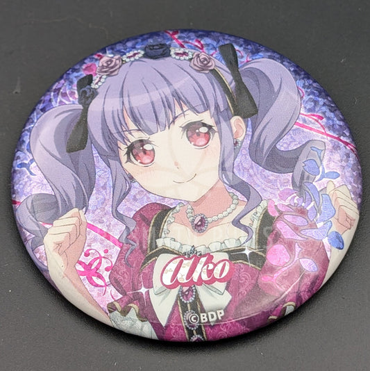 BanG Dream! Roselia "Rosenchor" LIVE - Hologram Can Badge - Ako Udagawa