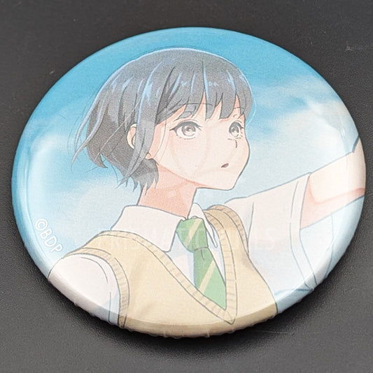 BanG Dream! - Can Badge - Tomori Takamatsu ("Swimming in the blue" ver.)