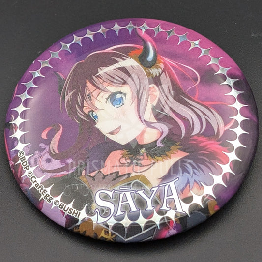 BanG Dream! - Can Badge - Saya Yamabuki ("Last Boss Theme Band" ver.)