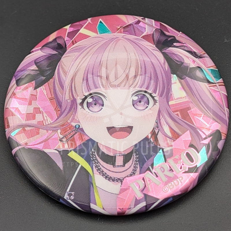 BanG Dream! RAISE A SUILEN "ESSENTIALS" LIVE - Hologram Can Badge - PAREO (Reona Nyubara)
