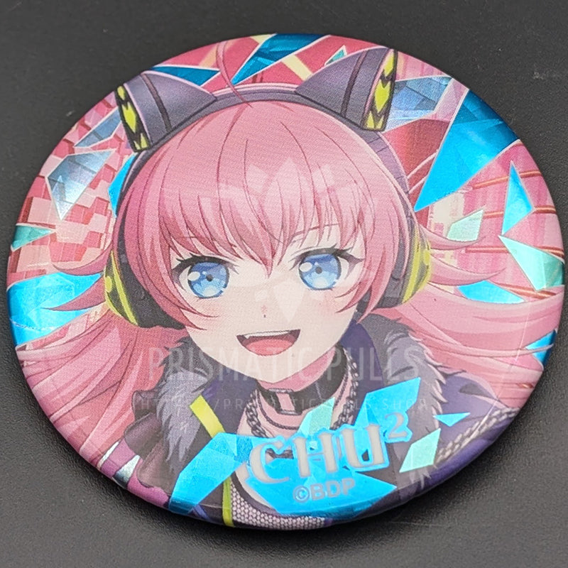 BanG Dream! RAISE A SUILEN "ESSENTIALS" LIVE - Hologram Can Badge - CHU² (Chiyu Tamade)