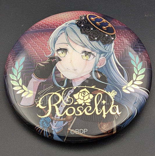BanG Dream! Roselia "Rosenchor" LIVE - Can Badge - Sayo Hikawa (Special ver.)