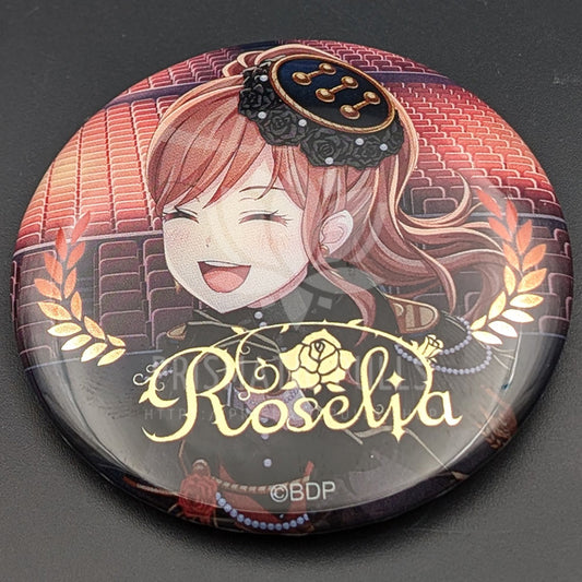 BanG Dream! Roselia "Rosenchor" LIVE - Can Badge - Lisa Imai (Special ver.)