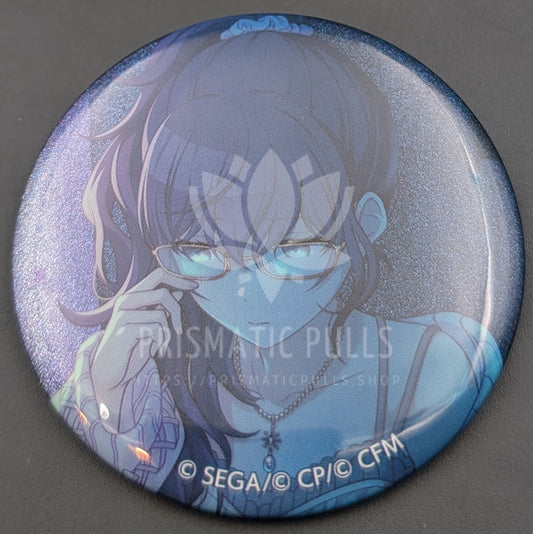 Project SEKAI - Glitter Can Badge - Mafuyu Asahina ("And Now, I Wear This Ribbon" trained ver.)