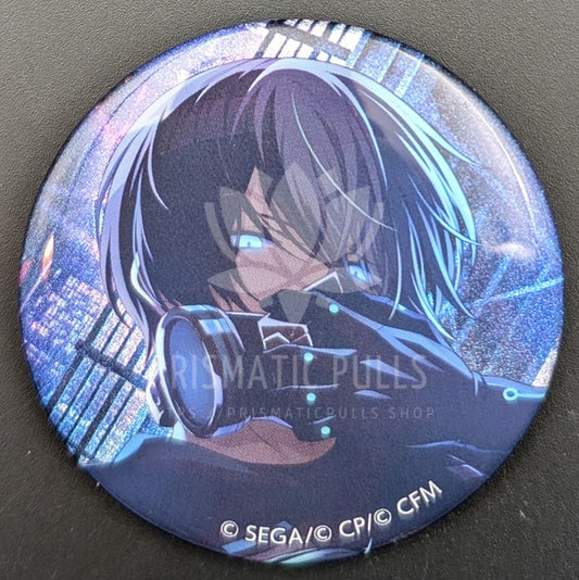 Project SEKAI - Glitter Can Badge - Toya Aoyagi ("close game/OFFLINE" trained ver.)