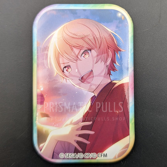 Project SEKAI - Square Can Badge - Tsukasa Tenma ("Happy New Year! Lion Dance Robot's New Year's Show!")