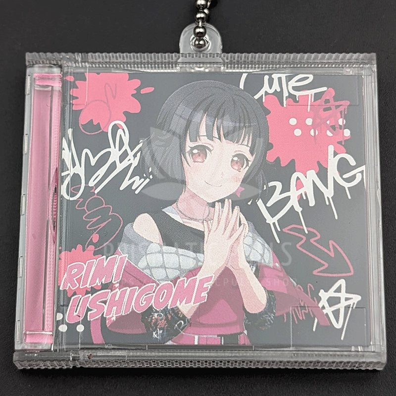 BanG Dream! Divide/Unite LIVE - Acrylic Keychain - Rimi Ushigome (CD ver.)