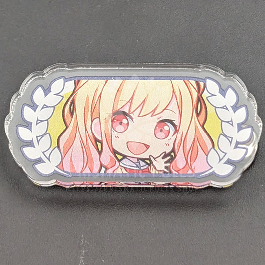 Project SEKAI - Mini Title Acrylic Badge - Saki Tenma