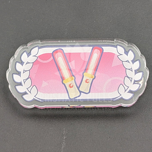 Project SEKAI - Mini Title Acrylic Badge - Vivid BAD SQUAD